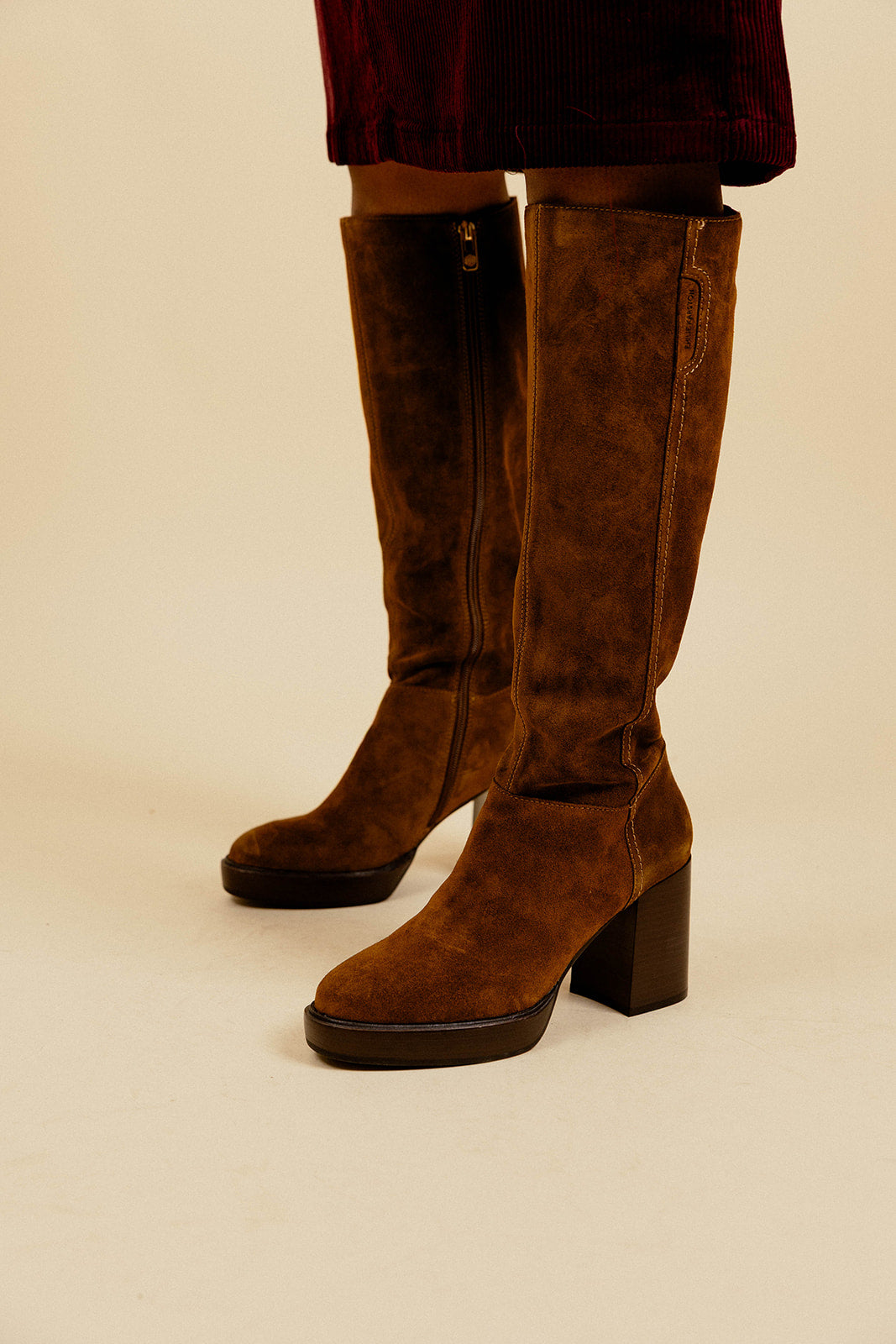 IRMA BOOTS - Camel
