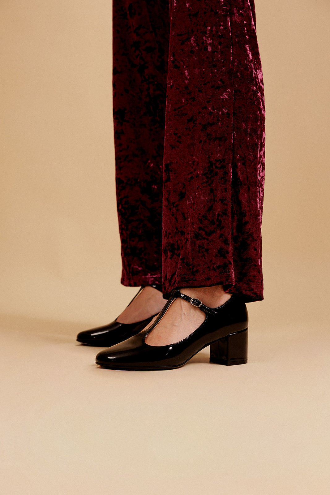 LINARIA PUMPS - BLACK PATENT