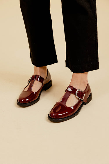 BALLERINES JYN - BORDEAUX