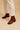 MARINE - Bottines Élégantes avec Bride en Cuir Marron