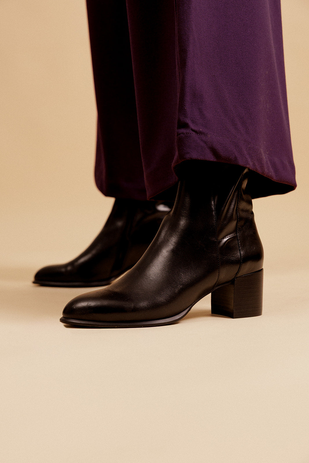 BOTTINES REBECCA - NOIR