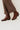 CARMEN - Bottines Chelsea en Cuir Lisse Marron