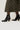 VERANI - Bottines Boucle en Cuir Noir
