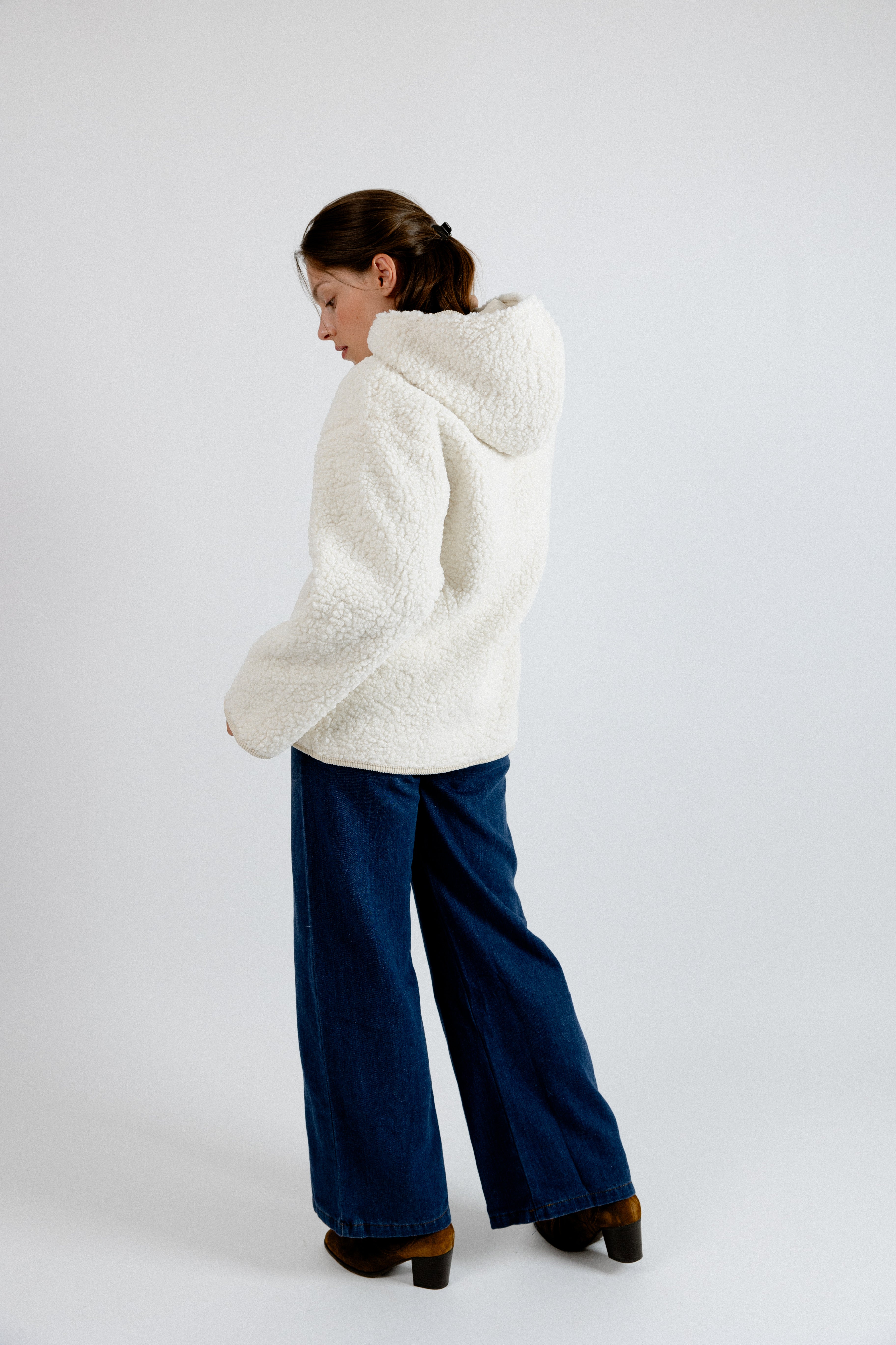 MANTEAU ABBIE - ÉCRU