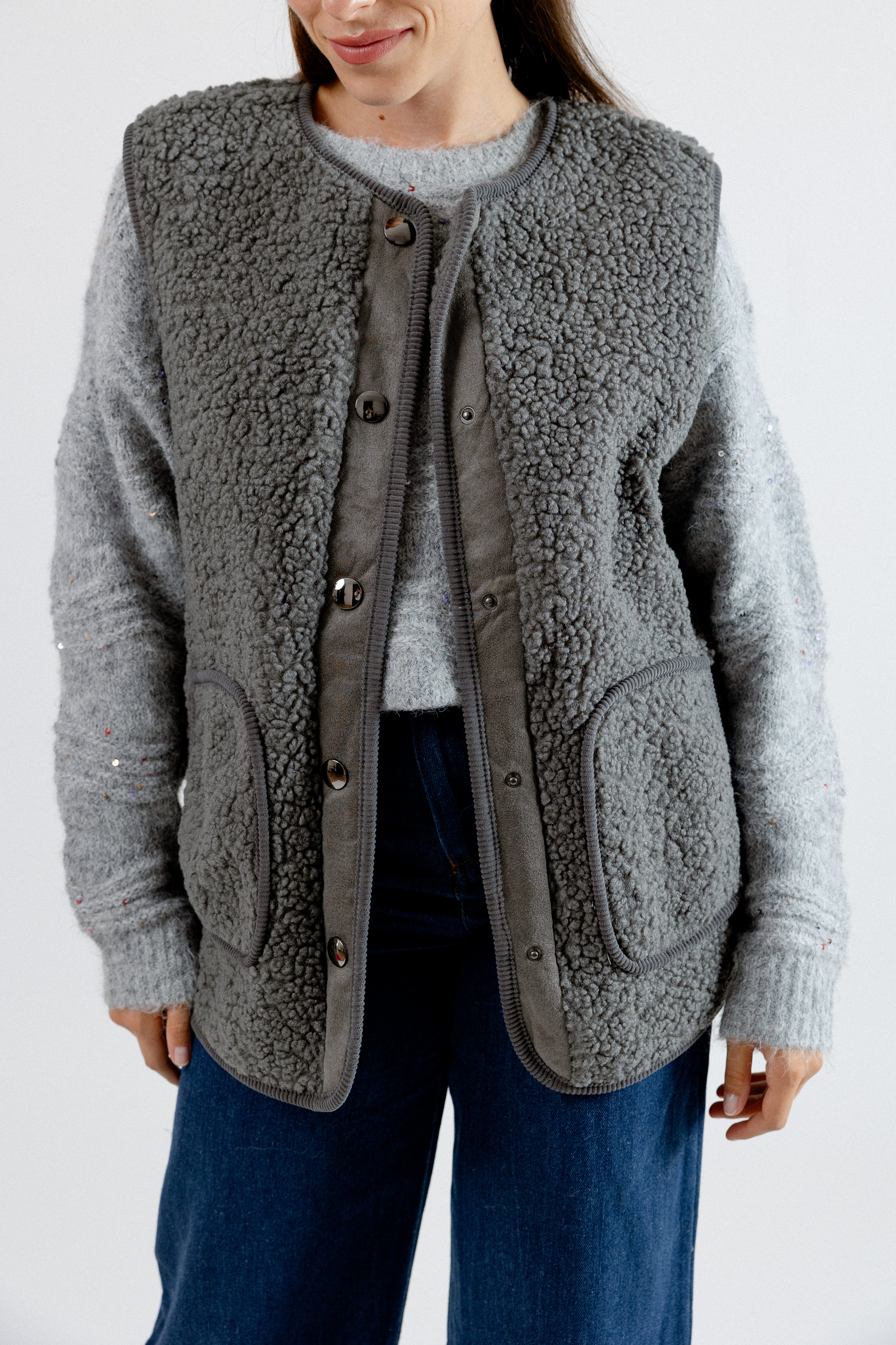 LOVED JACKET - GREY