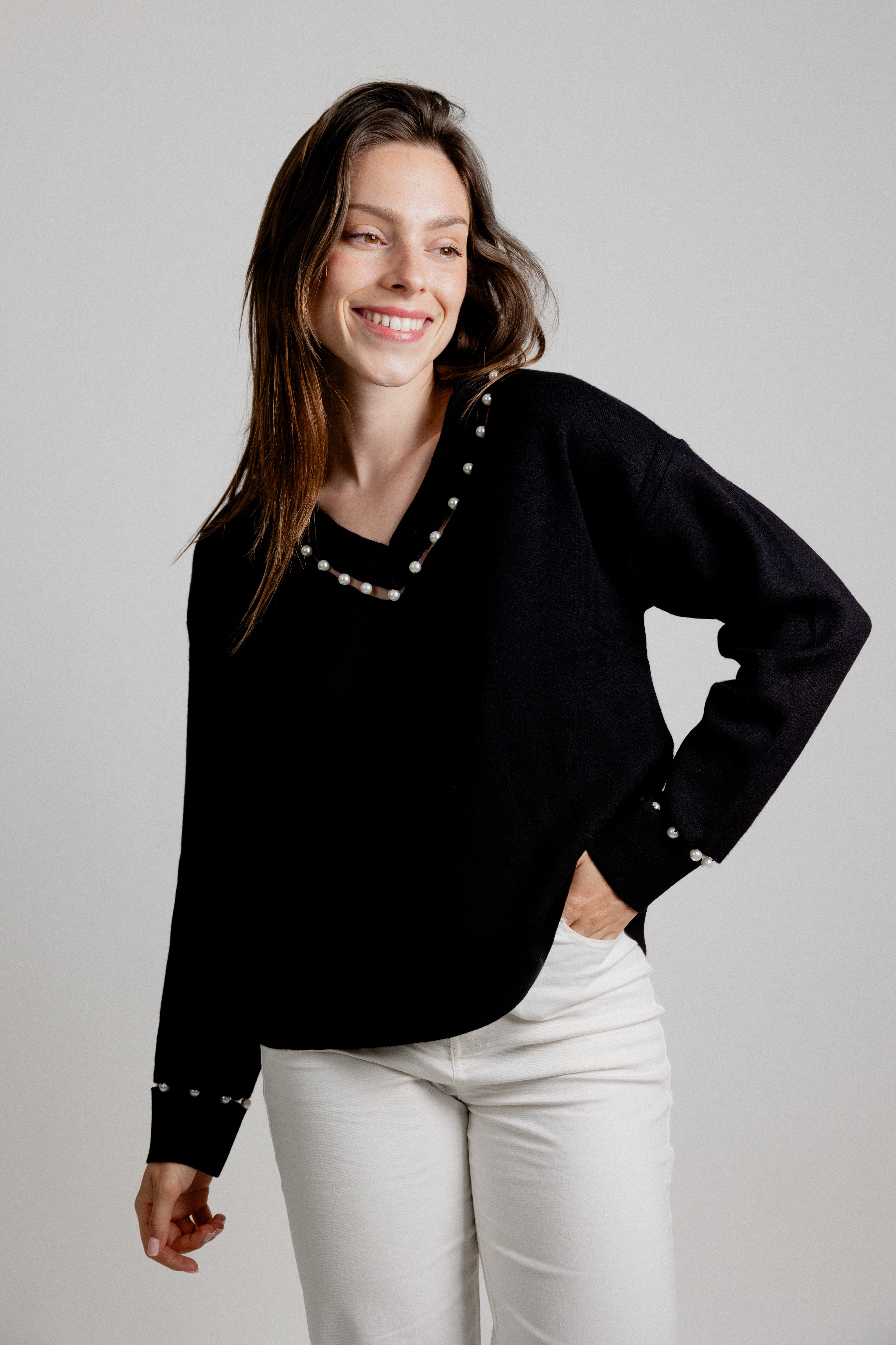 BEN SWEATER - BLACK