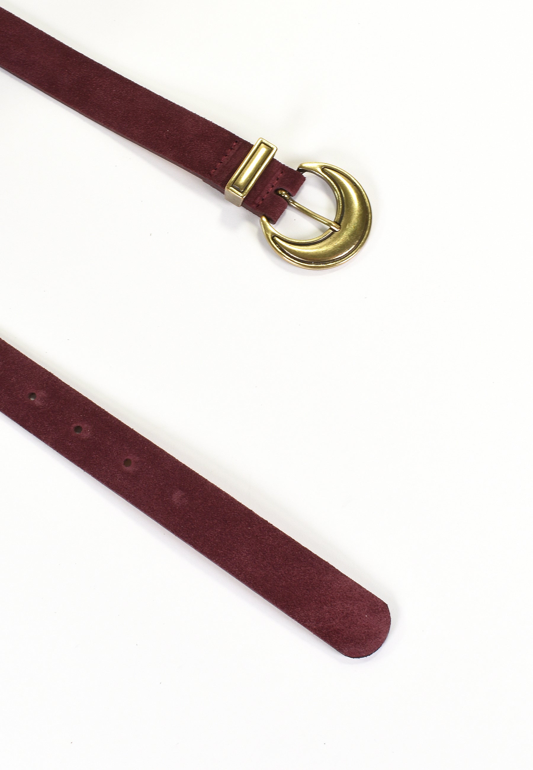 CEINTURE  DAMARIS - BORDEAUX