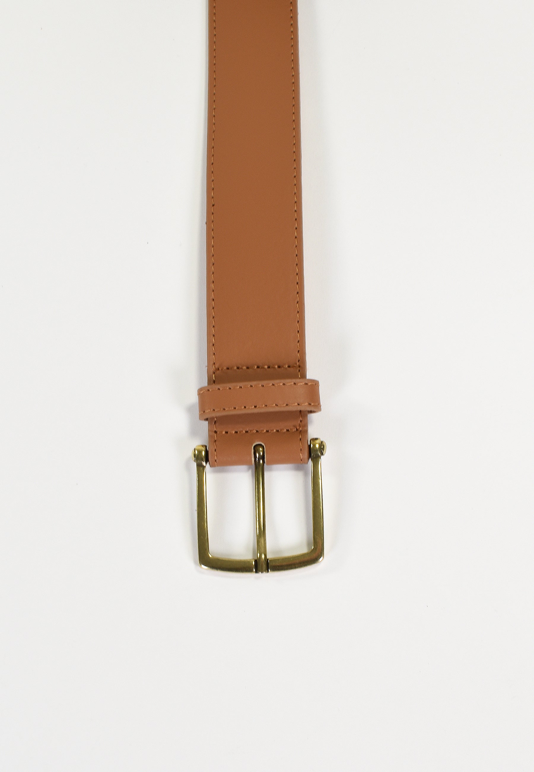 TESSIA - Ceinture Camel en Cuir Femme