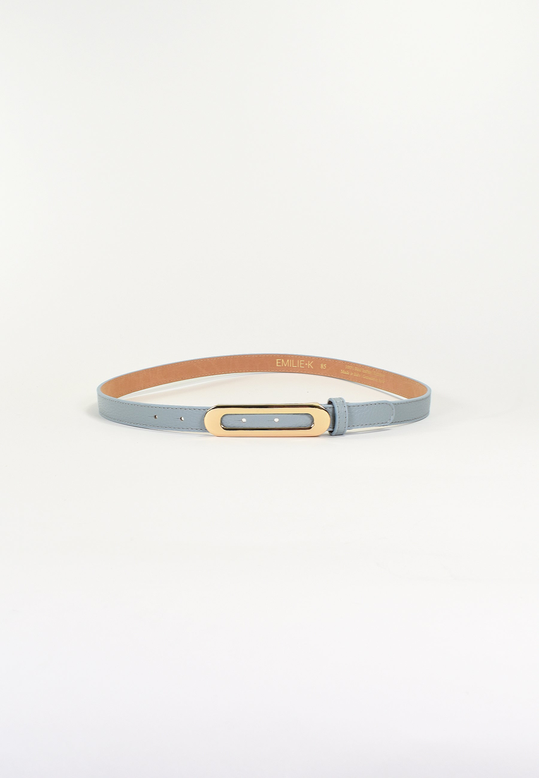 NOÉLY - Ceinture Ciel Fine En Cuir Femme