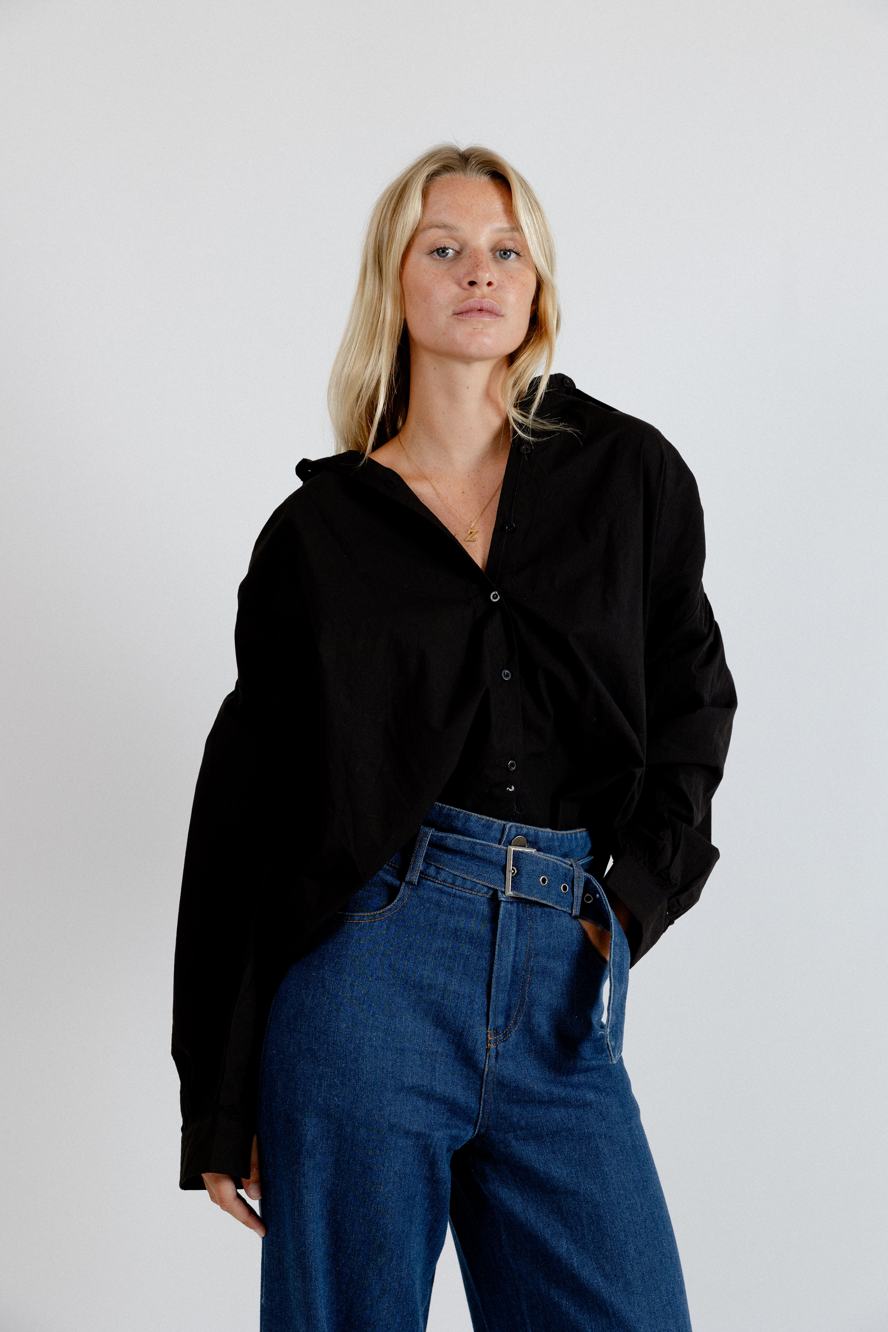 CASTILLE SHIRT - BLACK