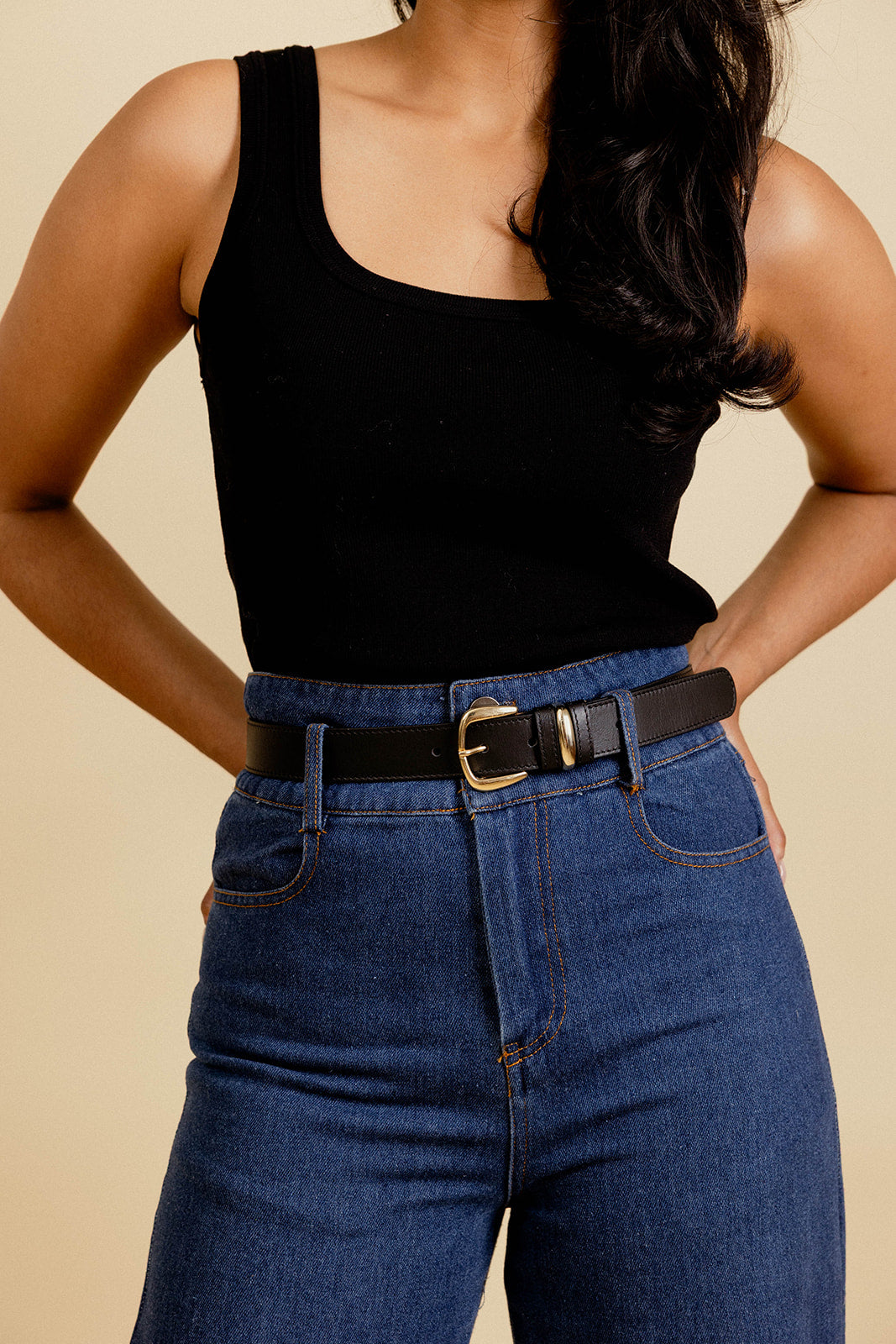 ROCHELLE BELT - BLACK