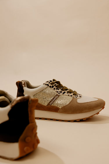 BASKETS COLLINS  - LEOPARD