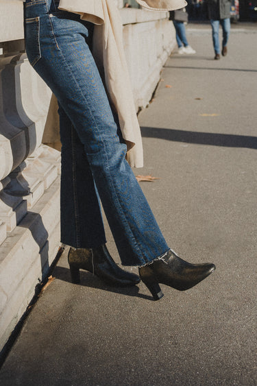 BOTTINES DANNIE - Acier