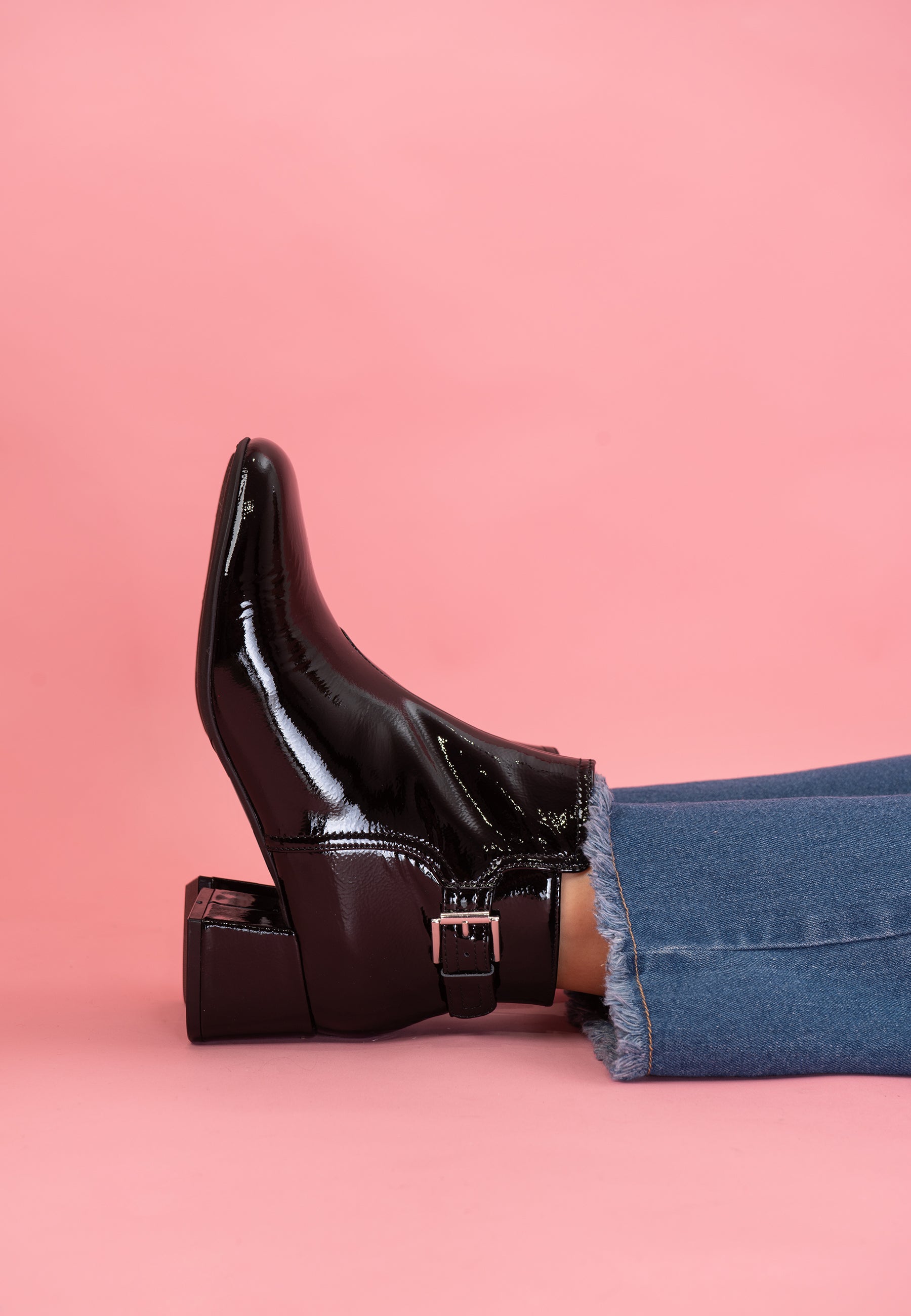 BOTTINES DAUPHINE - NOIR