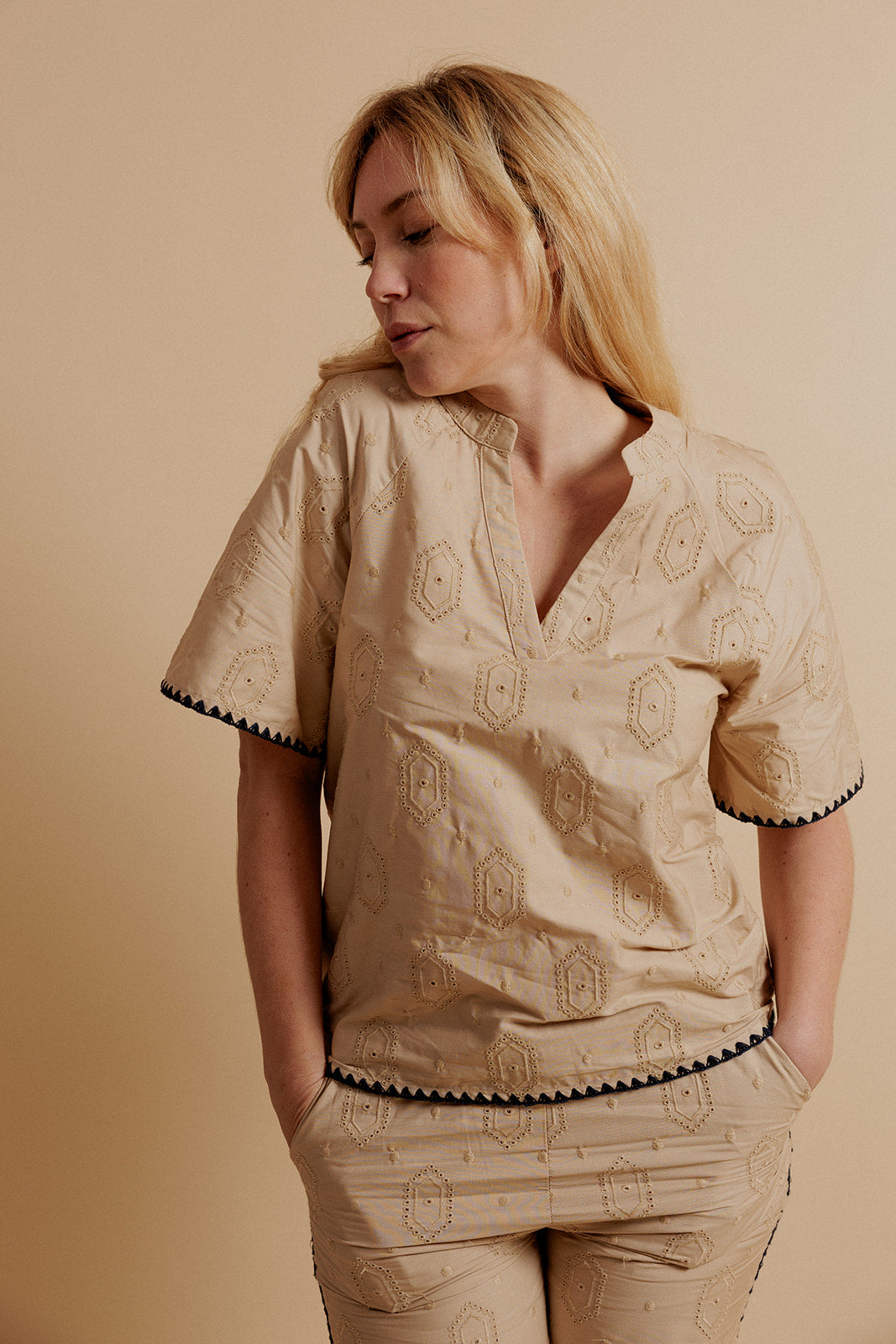 ORLANE PANTS - BEIGE
