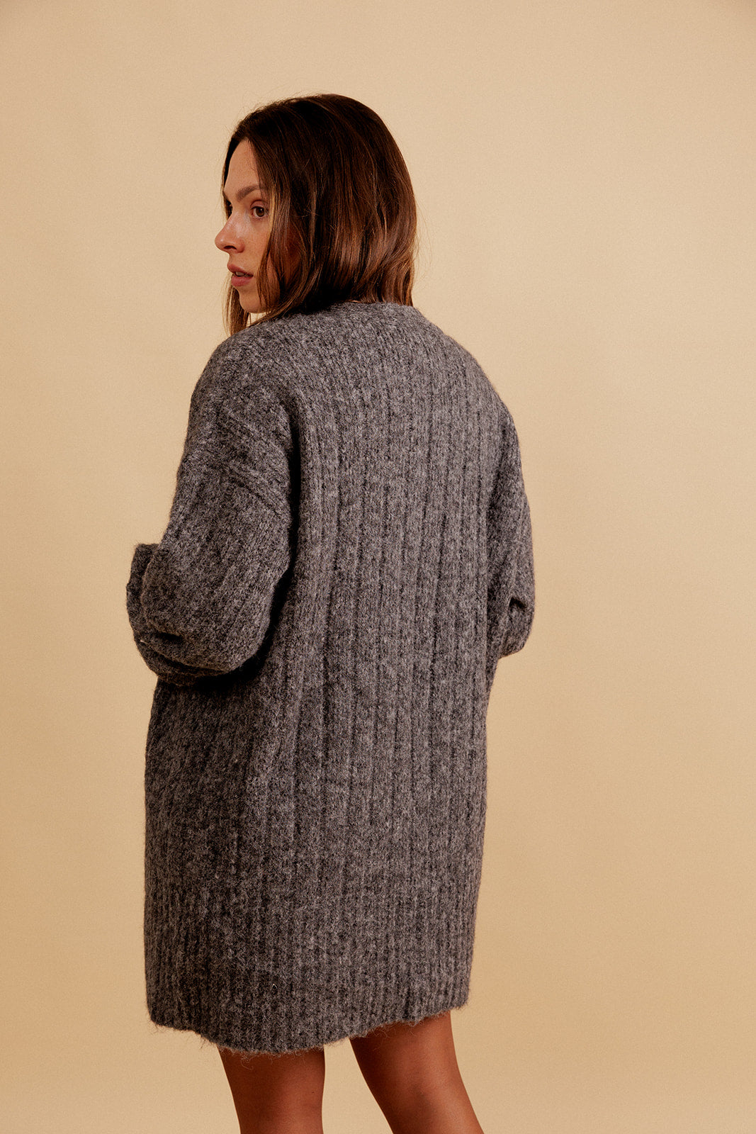 CARDIGAN  ISMÉRIE - GRIS