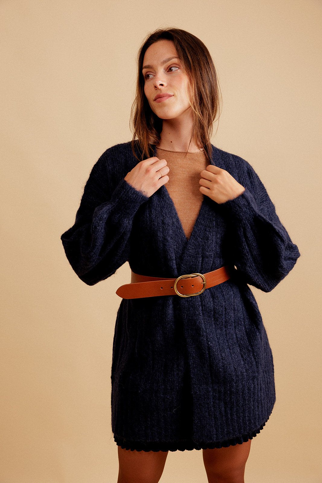 CARDIGAN  ISMÉRIE - MARINE