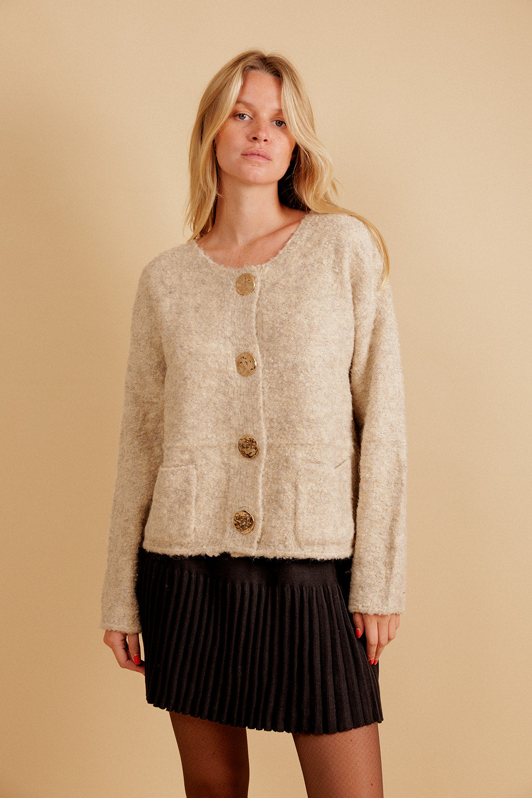 GILET ALIXANE - BEIGE