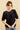 ARIZONA - Pull Marine Uni en Crochet sans Manches Femme