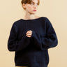 FLO - Pull Uni Marine à Col Bâteau