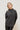 CALYORA - Pull Col Haut & Bas Arrondi Gris