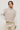 ISALINEY - Pull Sans Manches Col Haut Taupe