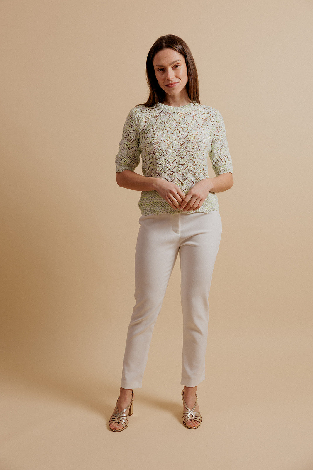 PANTALON CLOVIS - BLANC