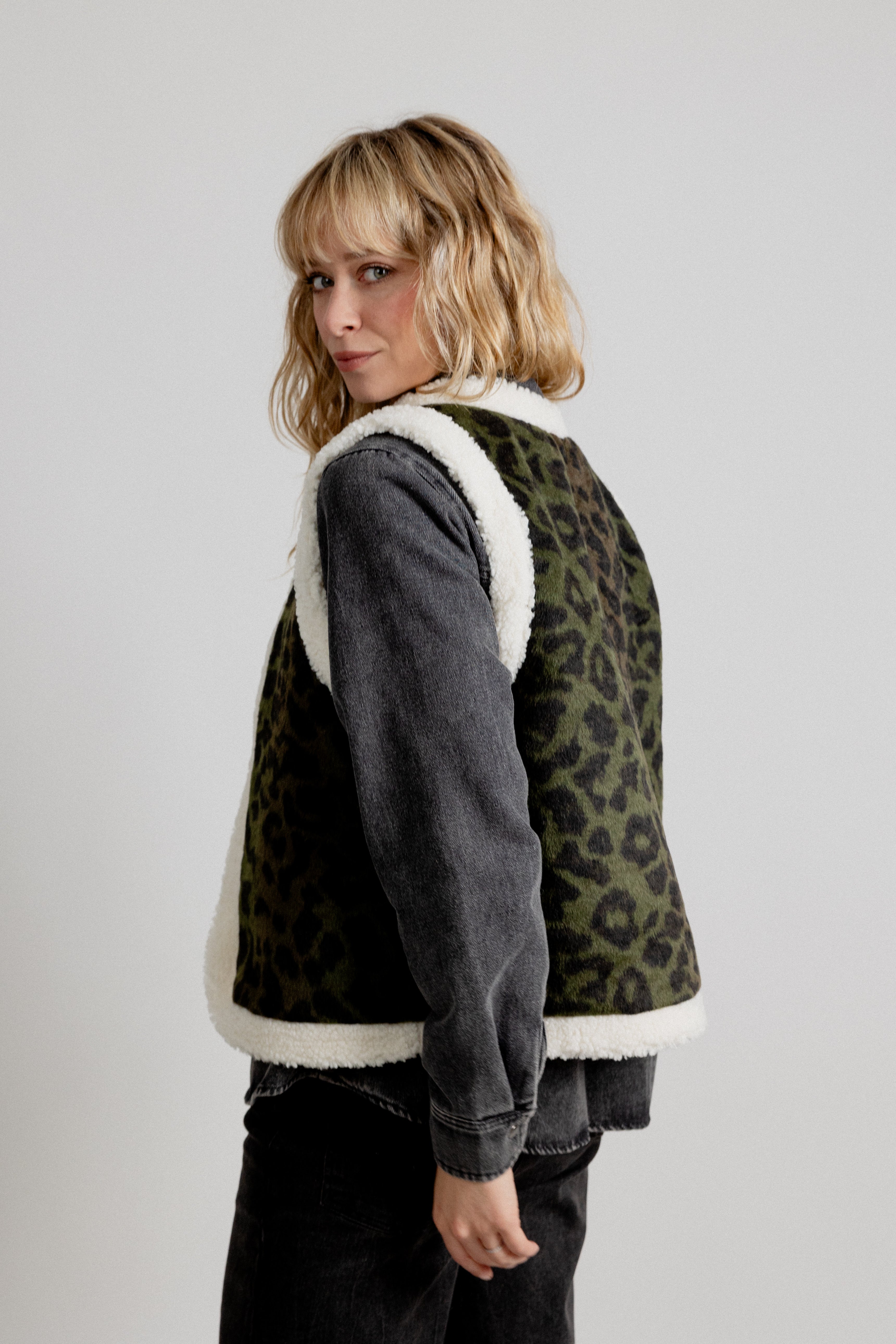 VESTE JOON - LEOPARD