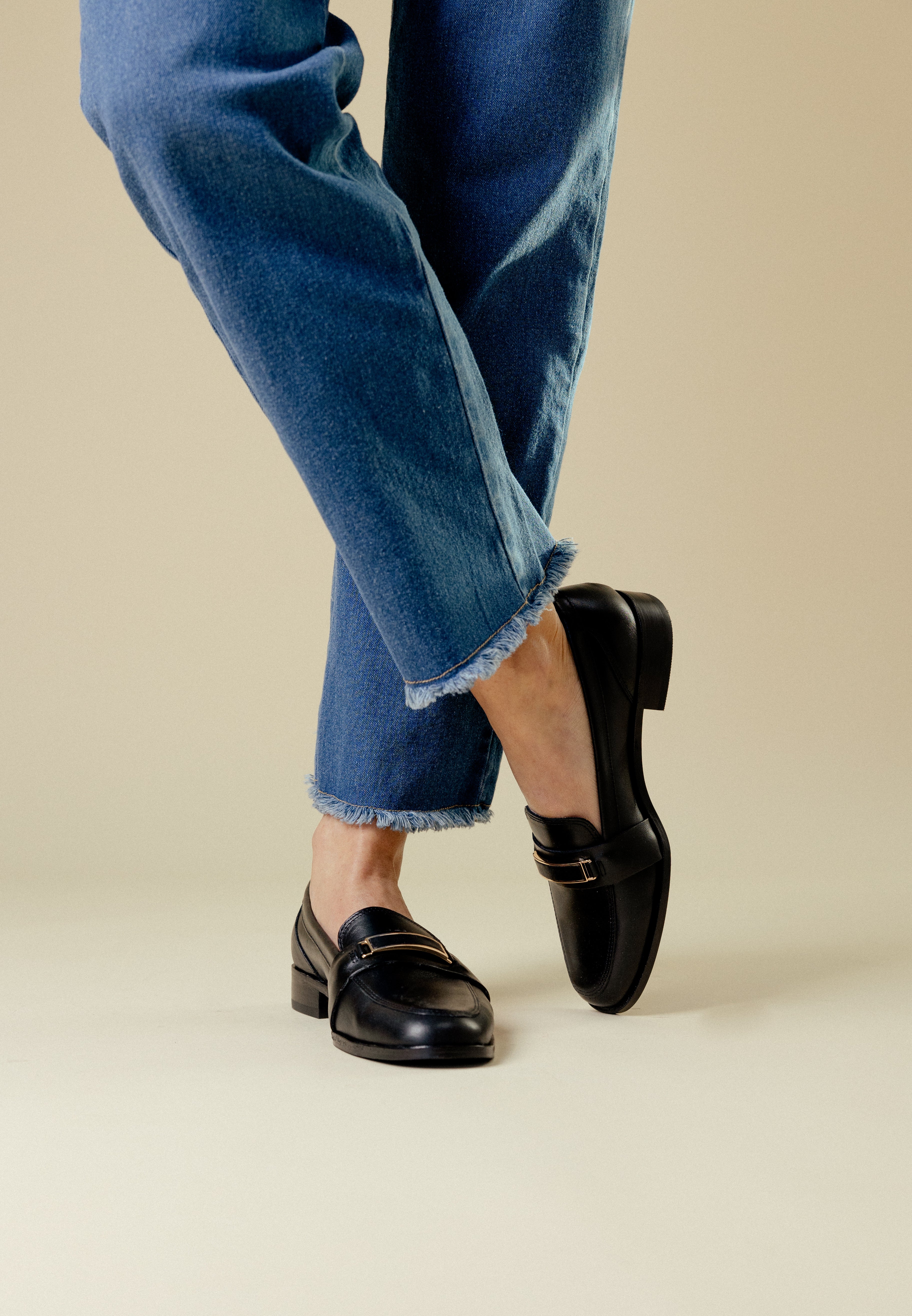 MOCASSINS JESSICA - Noir