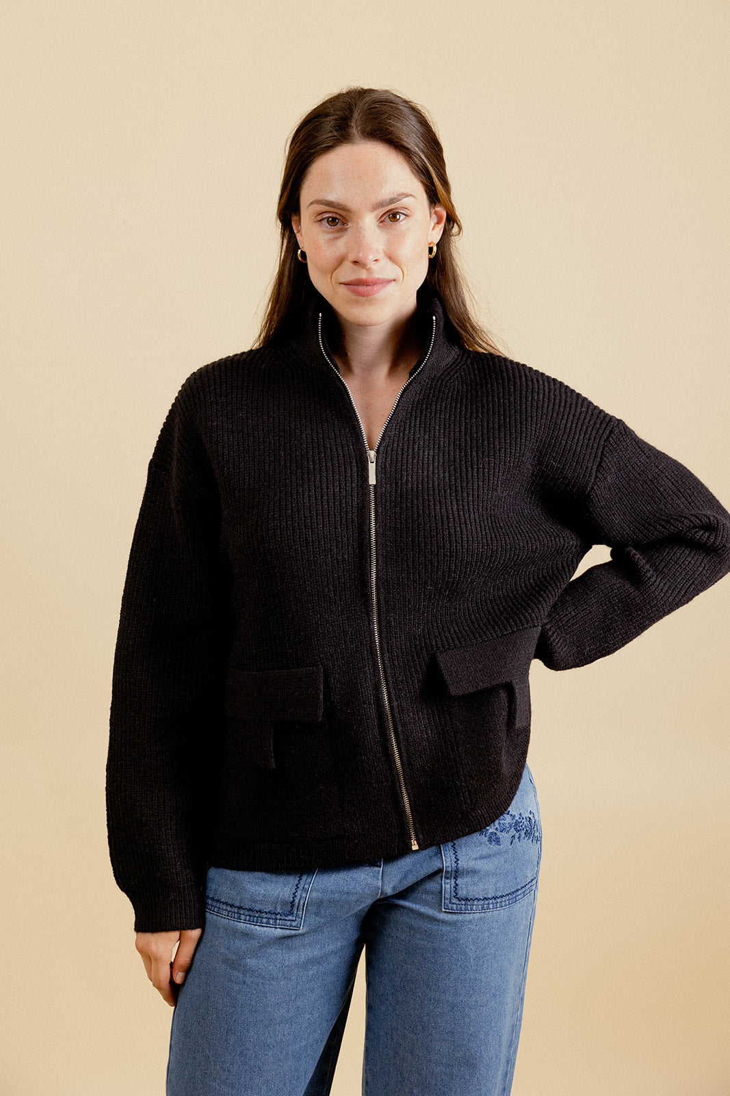 CARDIGAN  JOSS - NOIR