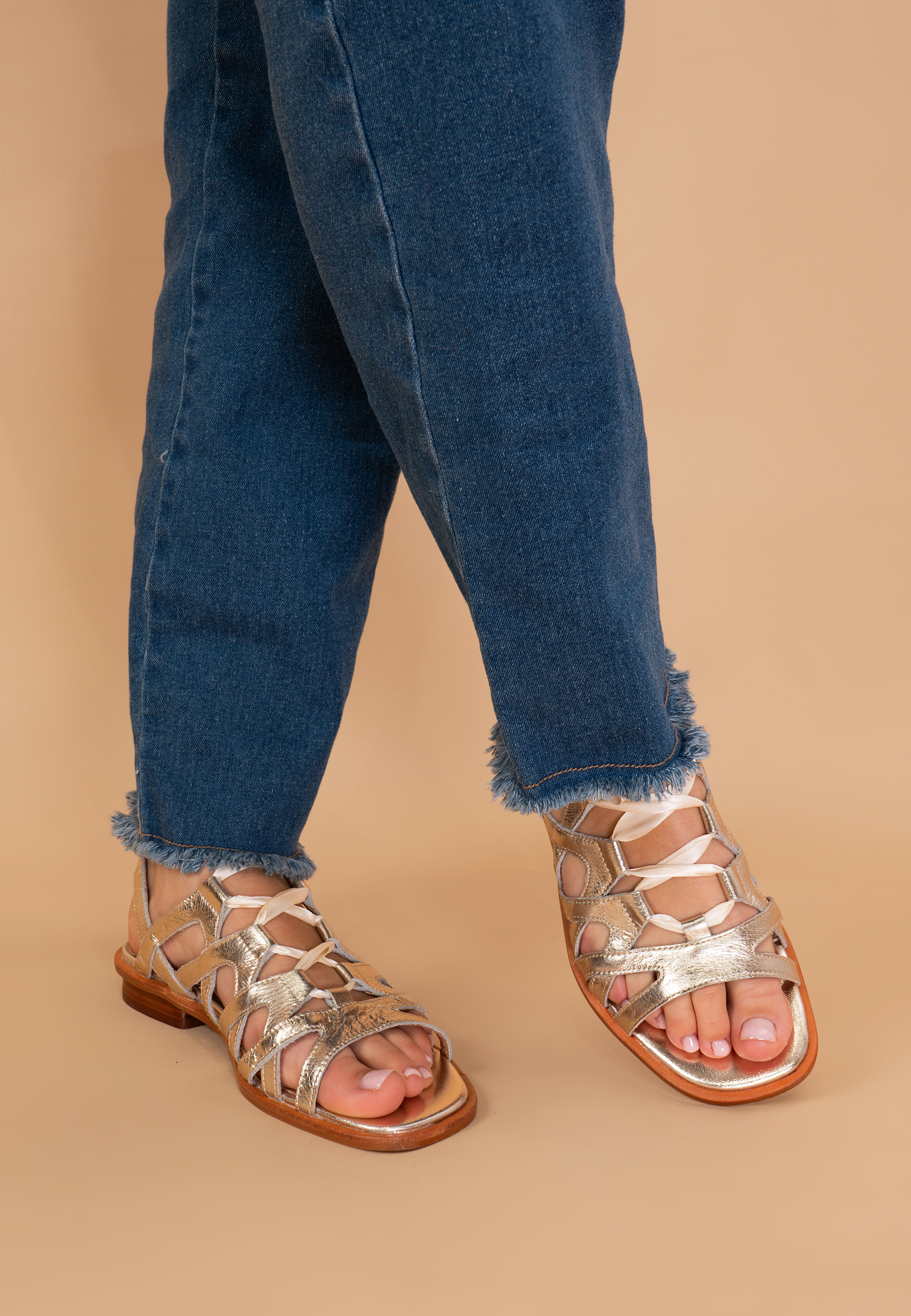 SANDALES KOLINE - Platine