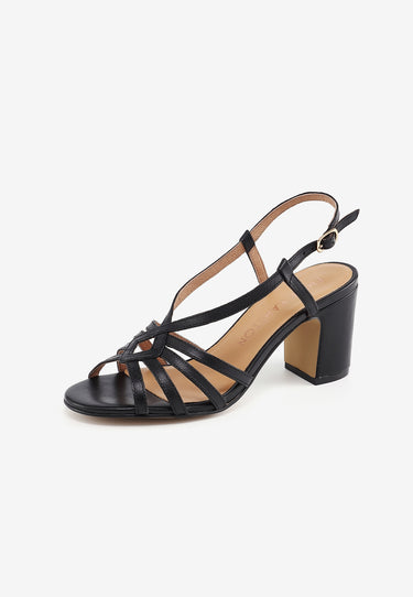 LOUANE_-_Sandales_Talons_Noir