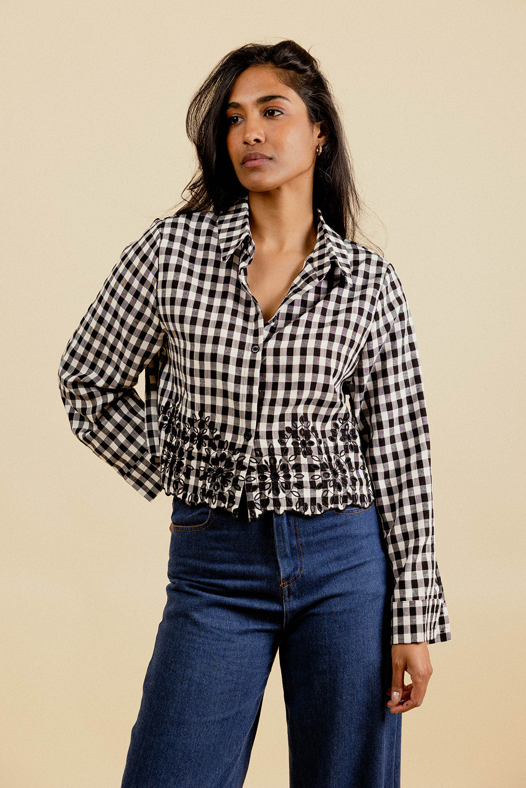 CHEMISE  LAURINE - NOIR