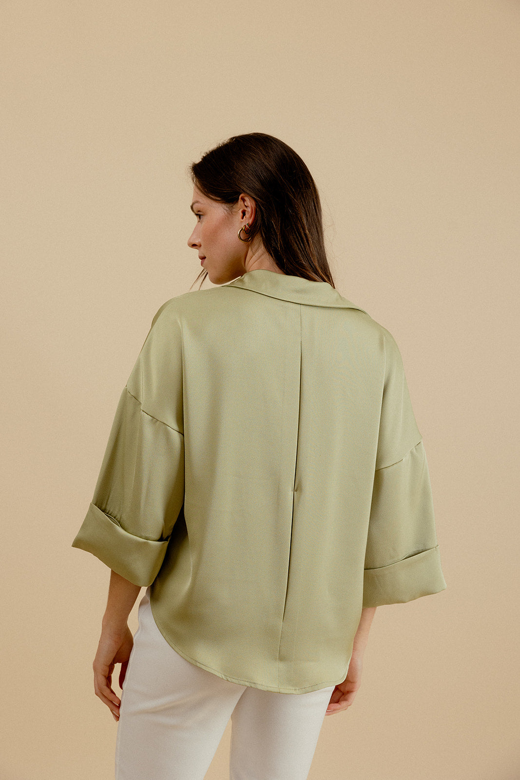 BLOUSE  LEANDRE -  VERT