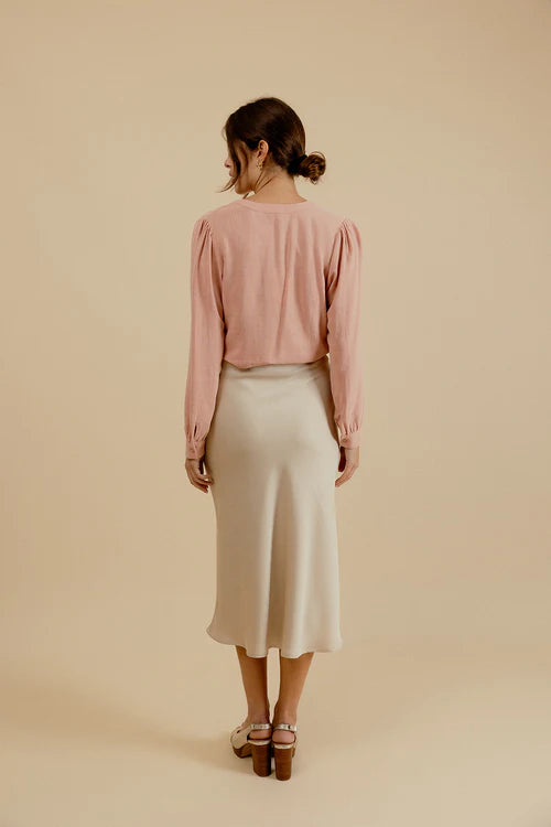 JUPE LEONTINE -  BEIGE