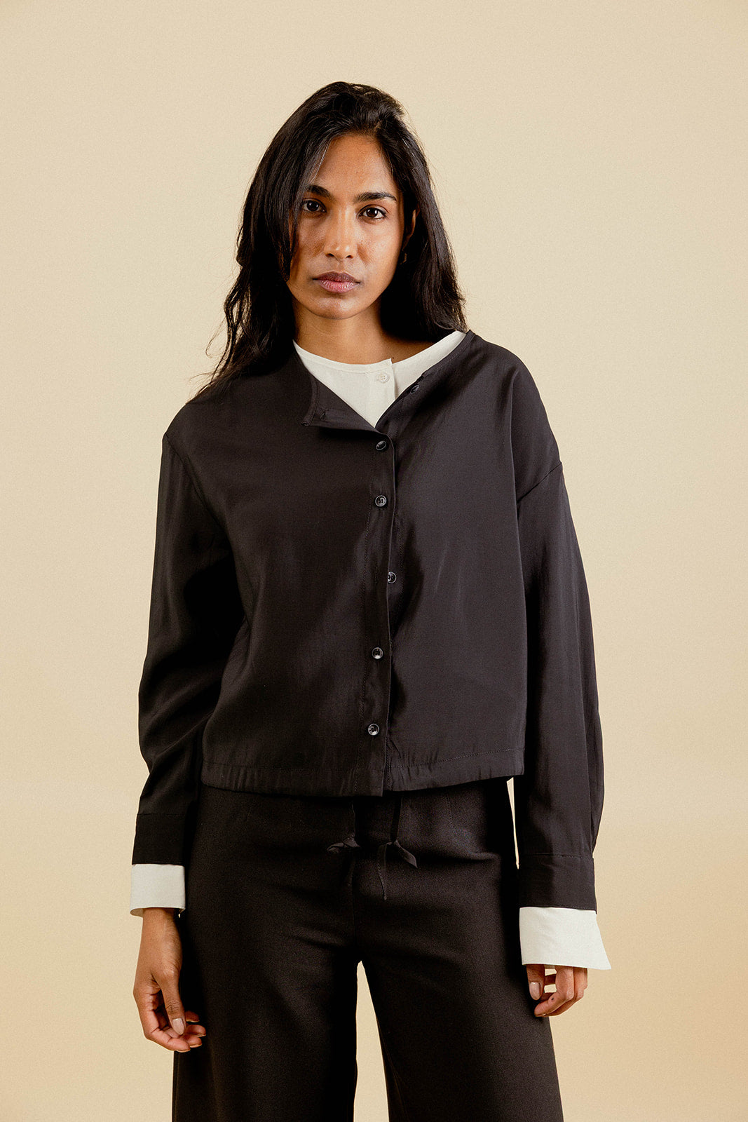 CHEMISE  LOLTA - NOIR