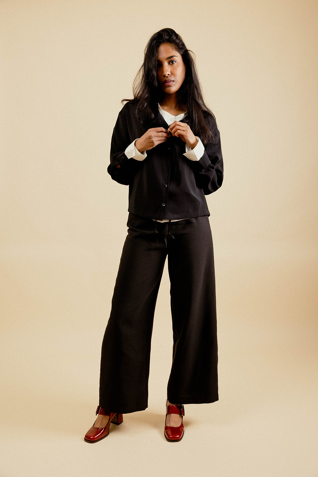 CHEMISE  LOLTA - NOIR