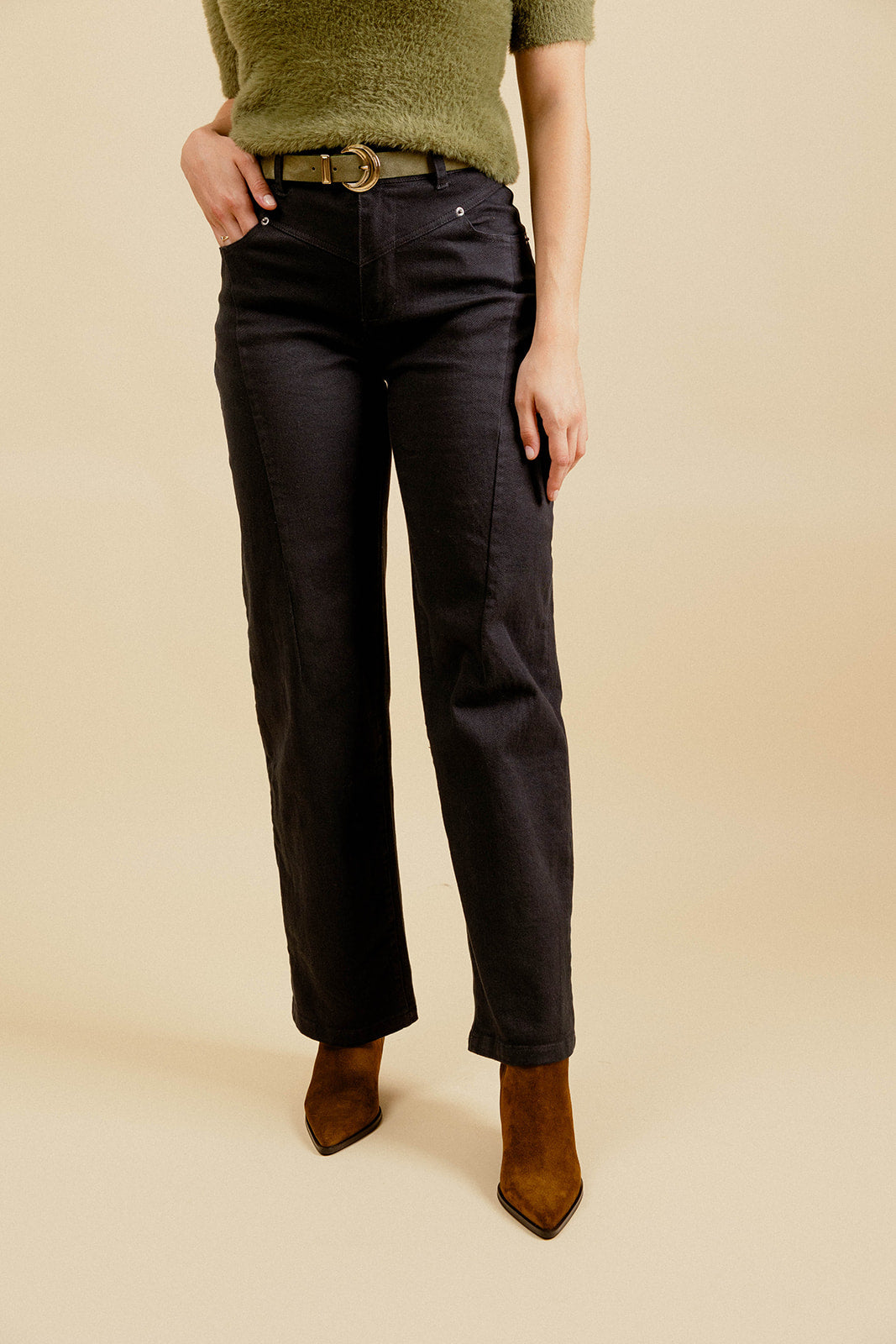 MALAURY PANTS - BLACK