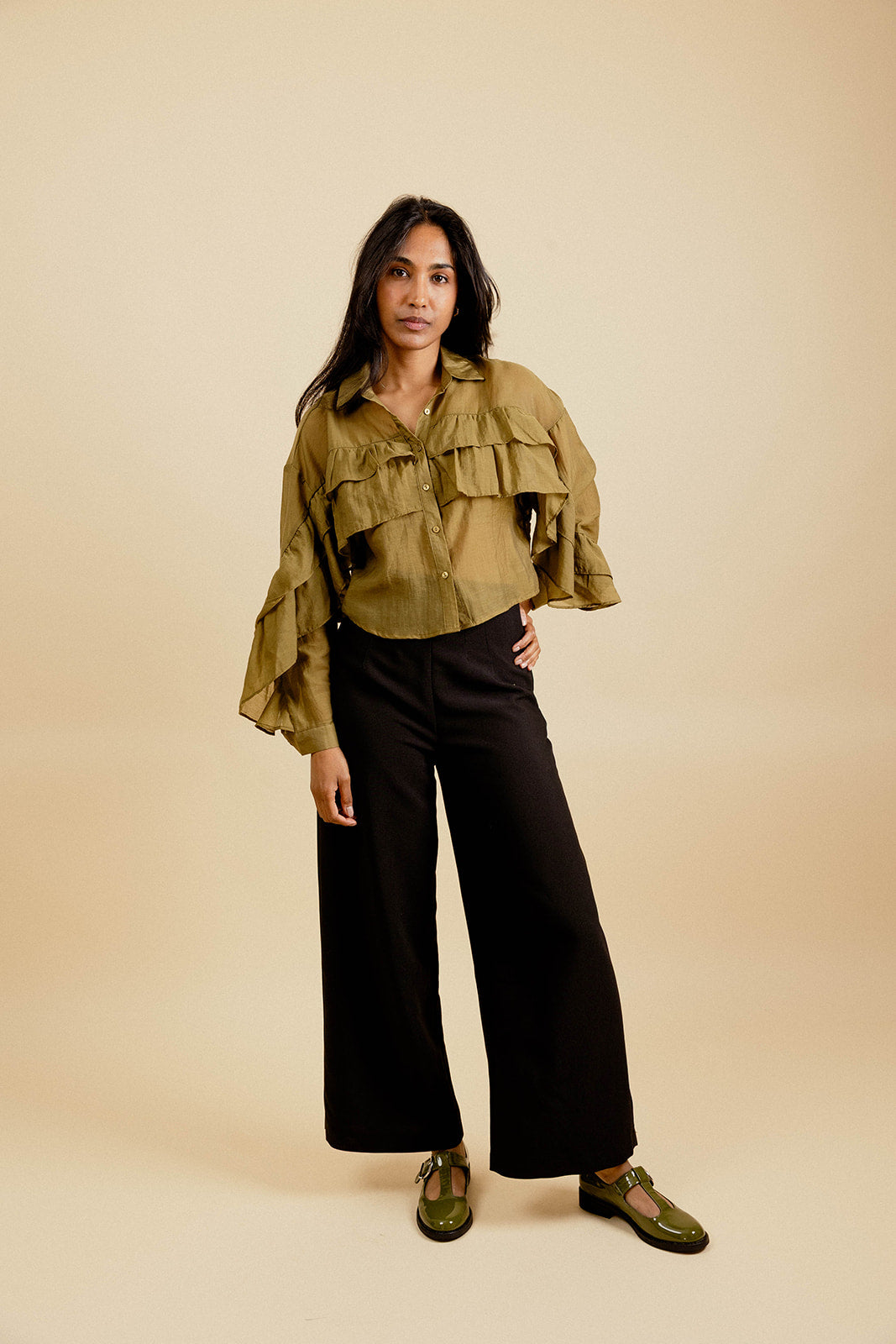 CHEMISE MARY - KAKI