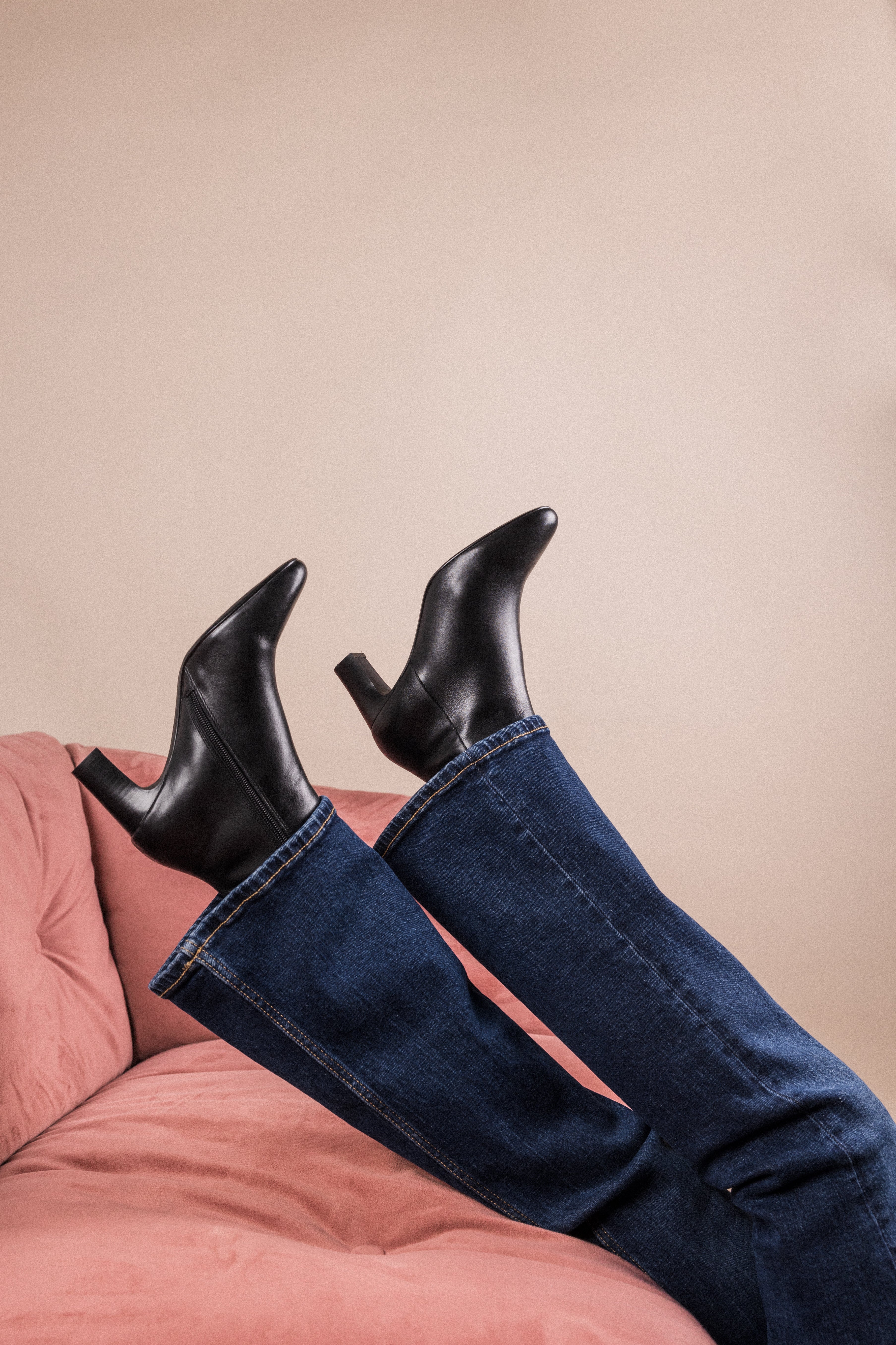 BOTTINES NICOLE - Noir