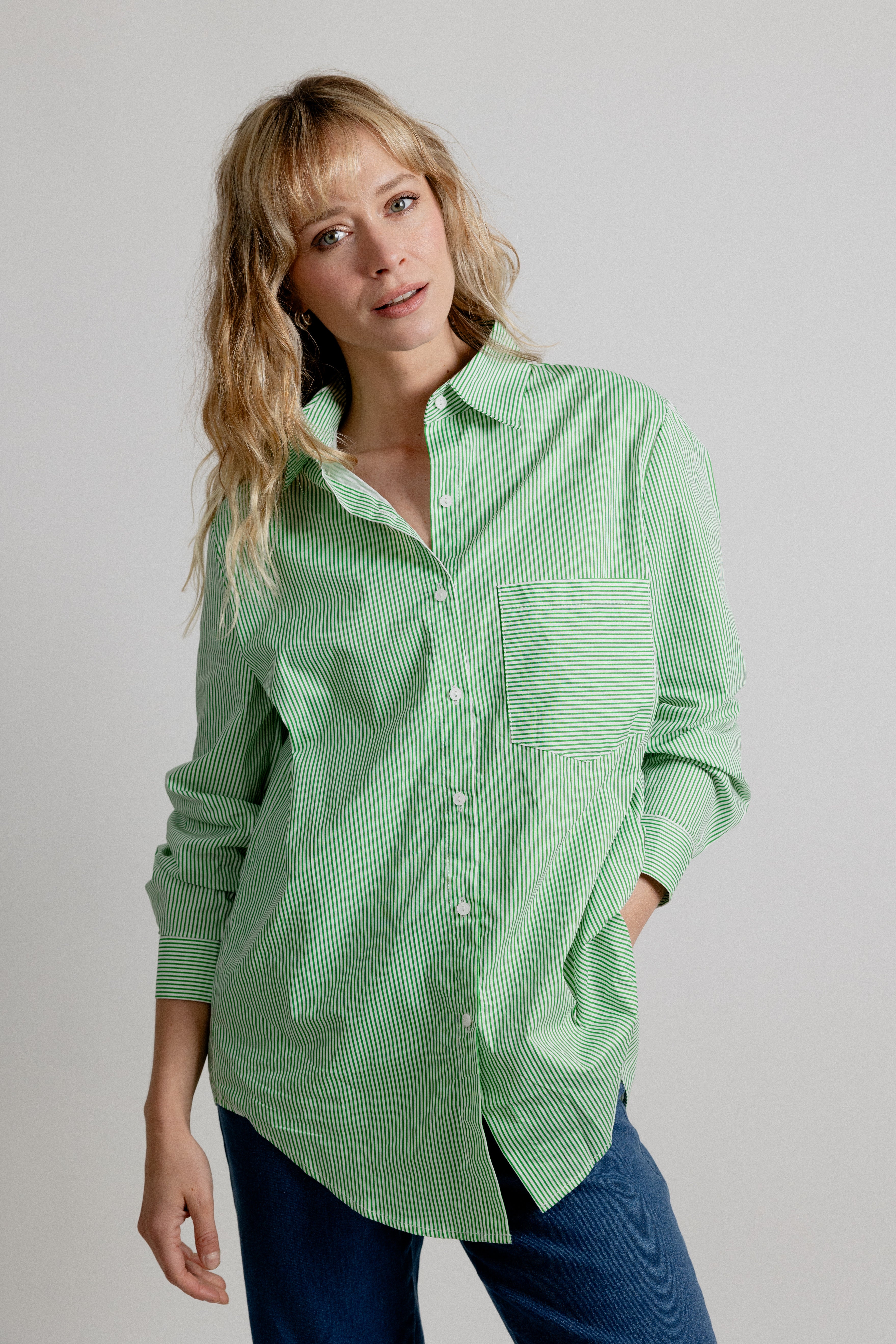 CHEMISE ONA - VERT