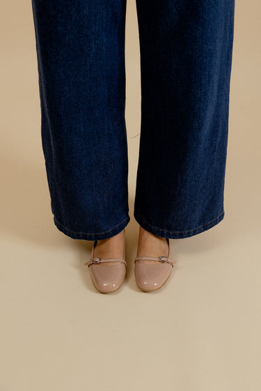 BALLERINES TIFFANY  - POUDRE