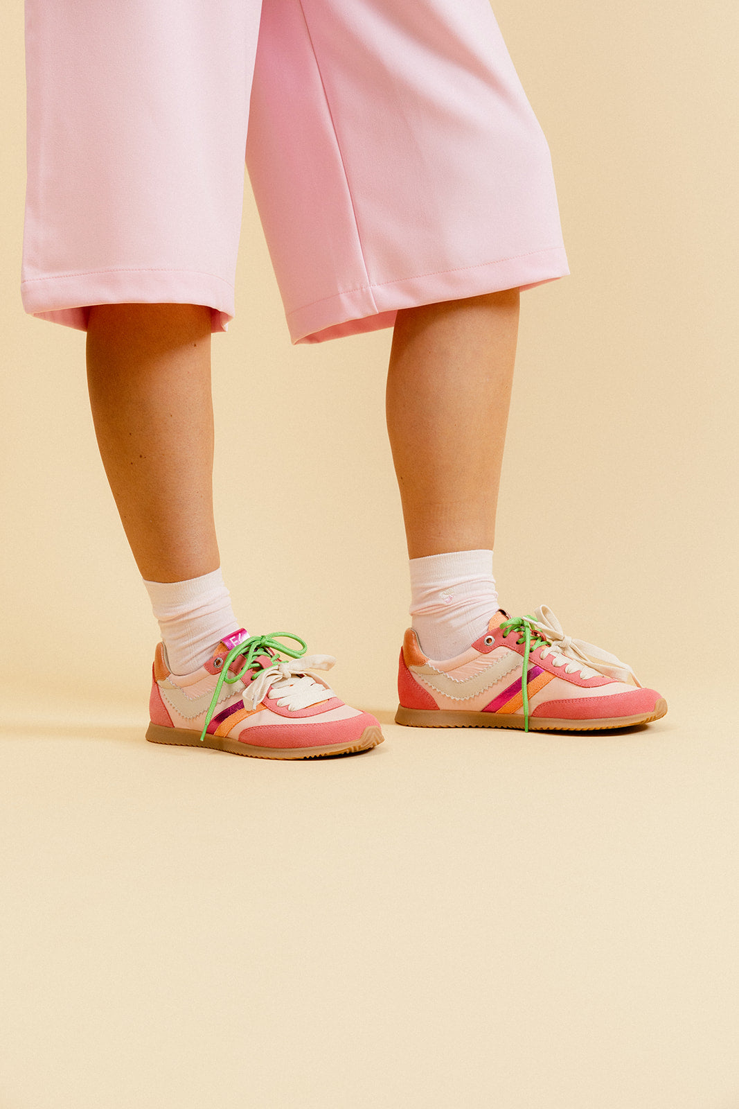 ARRIETTY - Sneakers Rétro-Chic Rose
