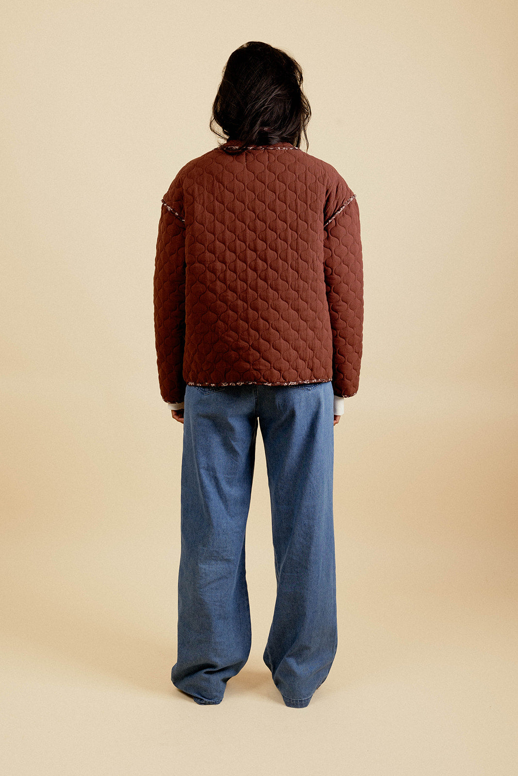 PIA COAT - BROWN 