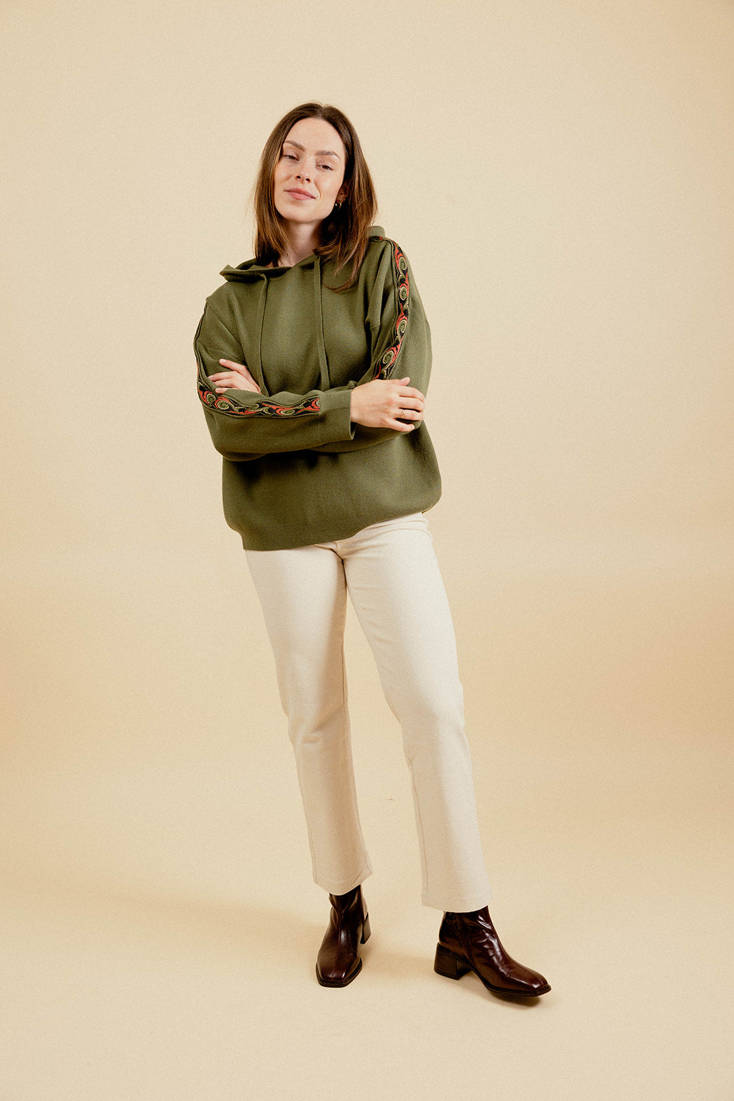 RUTHY SWEATSHIRT - GREEN 
