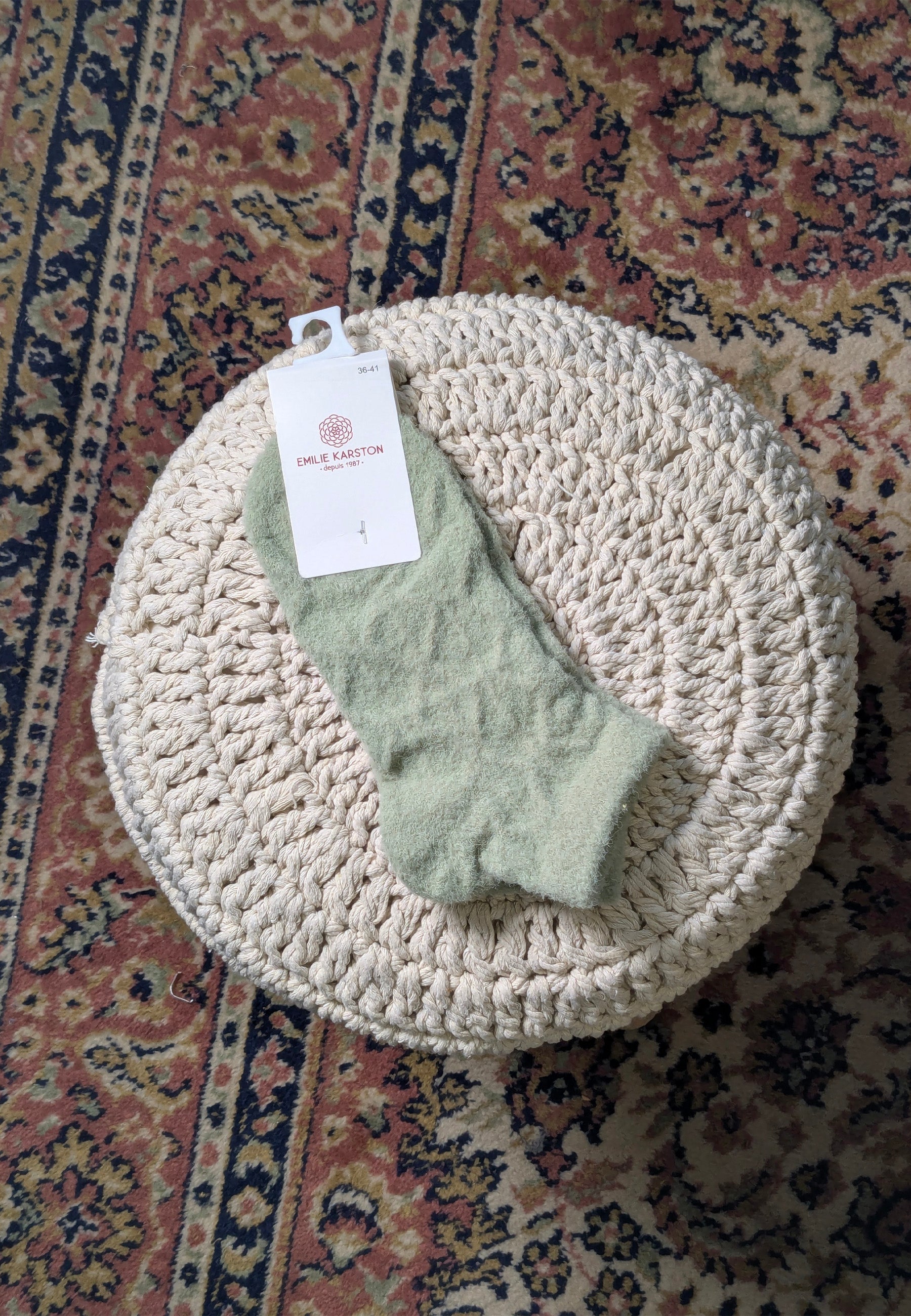 CHAUSSETTES SAYA - SAUGE