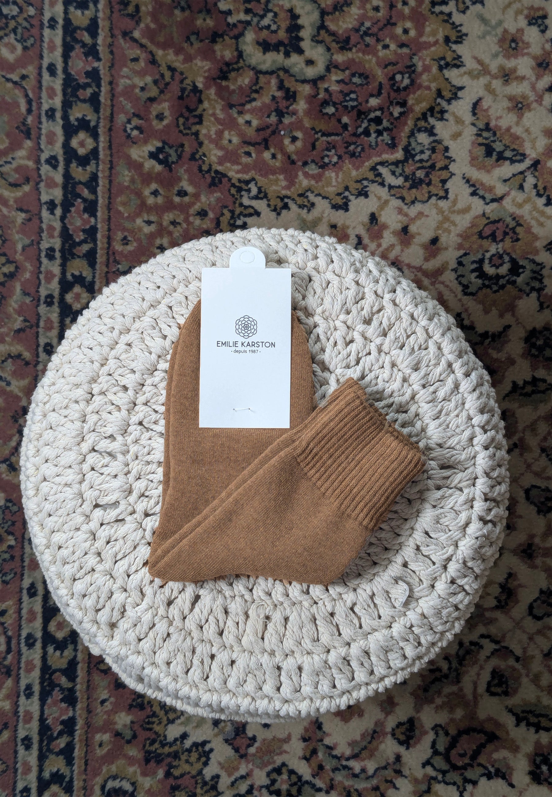 CHAUSSETTES TAMA - BEIGE