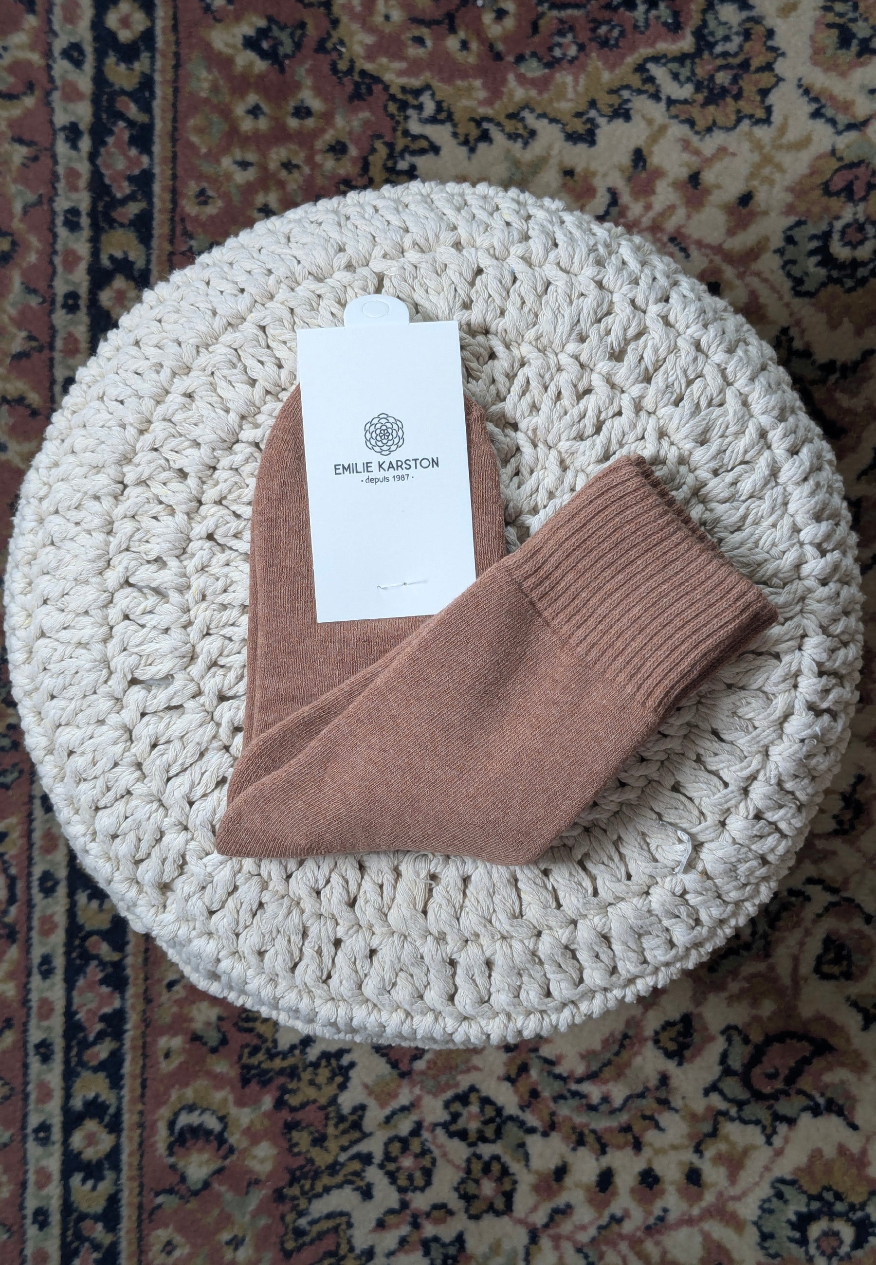 CHAUSSETTES TAMA - ROSE