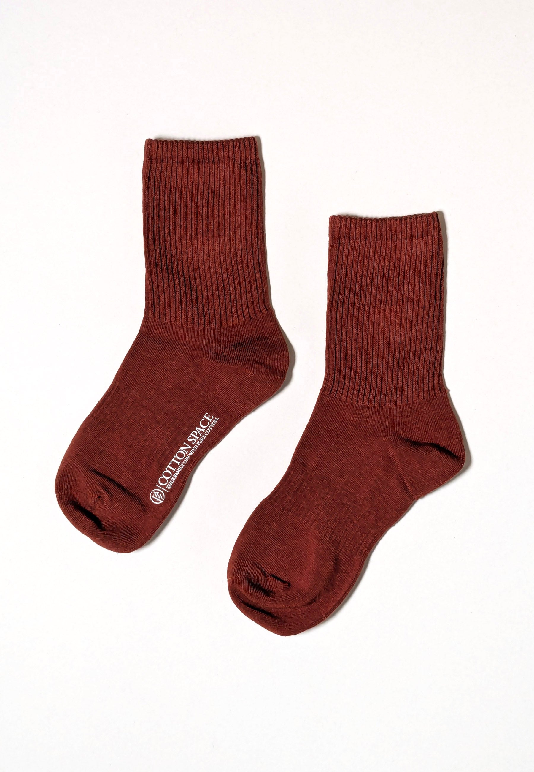 CHAUSSETTES ROSO - BRIQUE