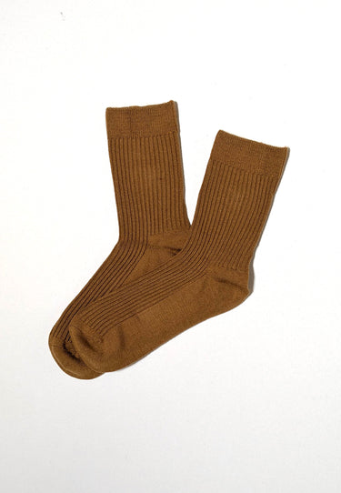 PALO - Chaussettes Marron